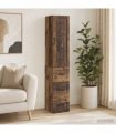 vidaXL Cabinet Set 2 pcs 33 x 34.5 x 87 cm Engineered Wood Old Wood