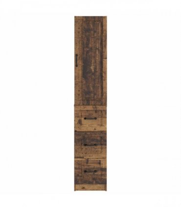 vidaXL Cabinet Set 2 pcs 33 x 34.5 x 87 cm Engineered Wood Old Wood