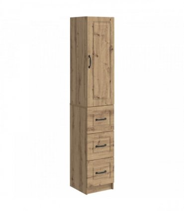vidaXL Cabinet Set 2 pcs 33 x 34.5 x 87 cm Engineered Wood Artisan Oak