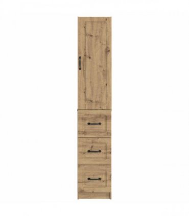 vidaXL Cabinet Set 2 pcs 33 x 34.5 x 87 cm Engineered Wood Artisan Oak