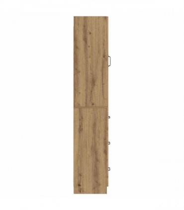vidaXL Cabinet Set 2 pcs 33 x 34.5 x 87 cm Engineered Wood Artisan Oak