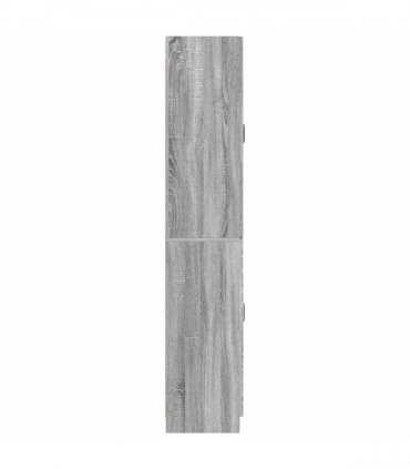 vidaXL Cabinet Set 2 pcs Grey Sonoma Engineered Wood