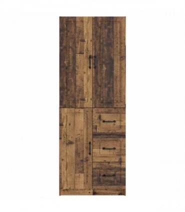 vidaXL Cabinet Set 2 pcs Old Wood Engineered Wood