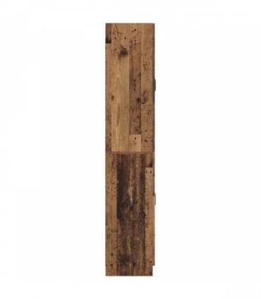 vidaXL Cabinet Set 2 pcs Old Wood Engineered Wood