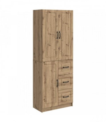 vidaXL Cabinet Set 2 pcs Artisan Oak Engineered Wood