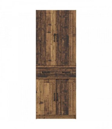 vidaXL Cabinet Set 2 pcs Old Wood Engineered Wood