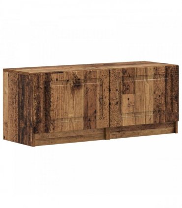 vidaXL LED TV Cabinet UTRECHT 3 pcs Old Wood Engineered Wood