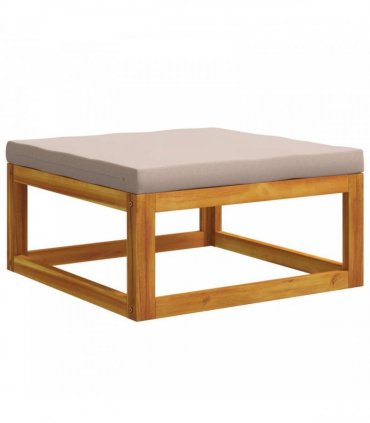 vidaXL Sofa Set 9 pcs Natural Solid Acacia Wood