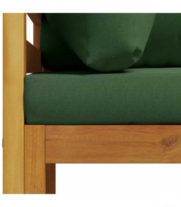 vidaXL Sofa Set 3 pcs Natural Solid Acacia Wood
