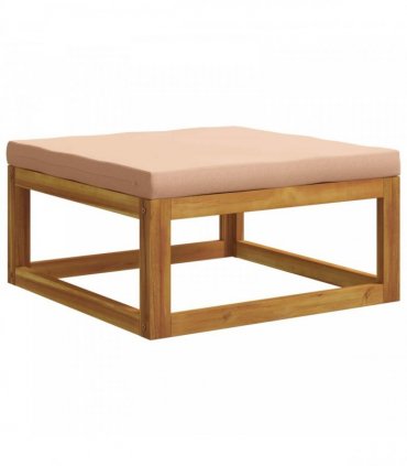vidaXL Sofa Set 8 pcs Natural Solid Acacia Wood