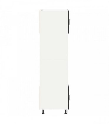 vidaXL Oven Cabinet PORTO Black Oak 60 x 57 x 207 cm Engineered Wood