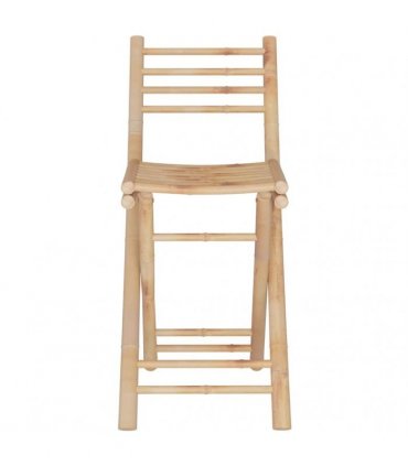 vidaXL 3 Piece Bar Set Bamboo