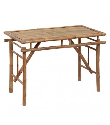 vidaXL Folding Garden Table 115x50x75 cm Bamboo