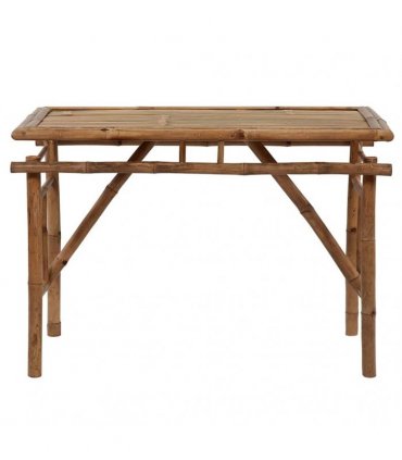 vidaXL Folding Garden Table 115x50x75 cm Bamboo