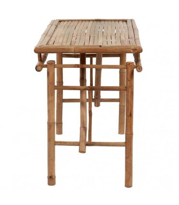 vidaXL Folding Garden Table 115x50x75 cm Bamboo
