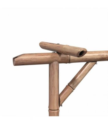 vidaXL Pergola Bamboo 385x40x205 cm