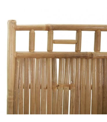 vidaXL 5-Panel Room Divider Bamboo 200x180 cm