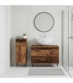 vidaXL 2 Piece Bathroom Cabinet Set HAARLEM Old Wood Engineered Wood