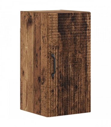 vidaXL 3 Piece Bathroom Cabinet Set HAARLEM Old Wood Engineered Wood