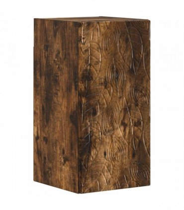 vidaXL 3 Piece Bathroom Cabinet Set DELFT Smoked Oak Engineered Wood