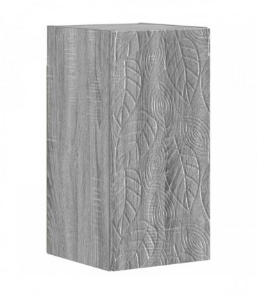vidaXL 3 Piece Bathroom Cabinet Set DELFT Grey Sonoma Engineered Wood