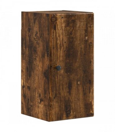 vidaXL 3 Piece Bathroom Cabinet Set BREDA Smoked Oak Engineered Wood
