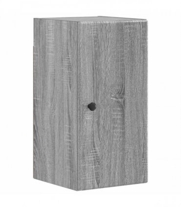 vidaXL 3 Piece Bathroom Cabinet Set BREDA Grey Sonoma Engineered Wood