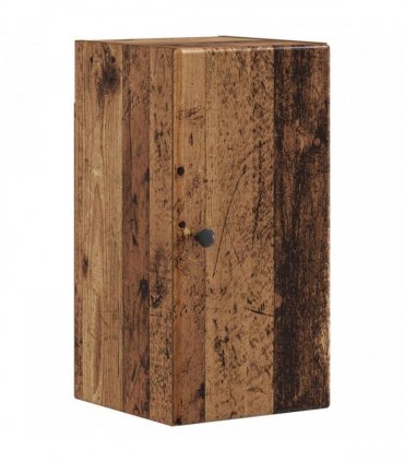 vidaXL 3 Piece Bathroom Cabinet Set BREDA Old Wood Engineered Wood
