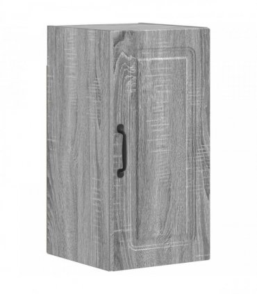 vidaXL 3 Piece Bathroom Cabinet Set UTRECHT Grey Sonoma