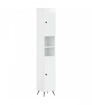 vidaXL 3 Piece Bathroom Cabinet Set BREDA High Gloss White