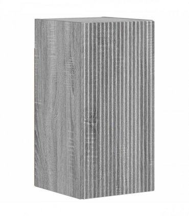 vidaXL 4 Piece Bathroom Cabinet Set ARNHEM Grey Sonoma Engineered Wood