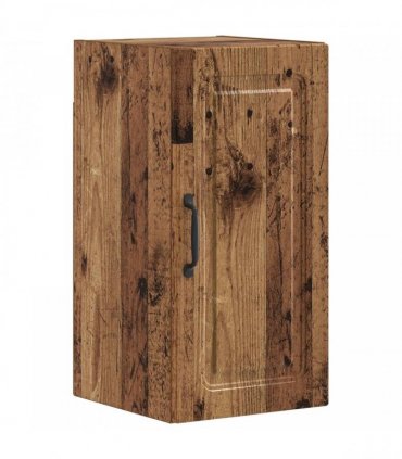 vidaXL 4 Piece Bathroom Cabinet Set UTRECHT Old Wood Engineered Wood