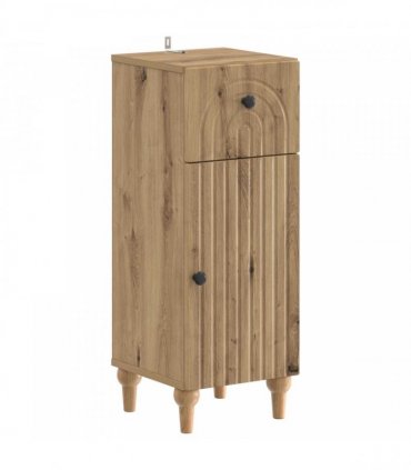 vidaXL 3 Piece Bathroom Cabinet Set ALKMAAR 3 pcs Artisan Oak