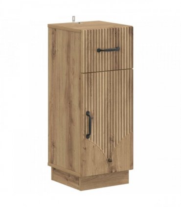 vidaXL 3 Piece Bathroom Cabinet Set HOORN 3 pcs Artisan Oak