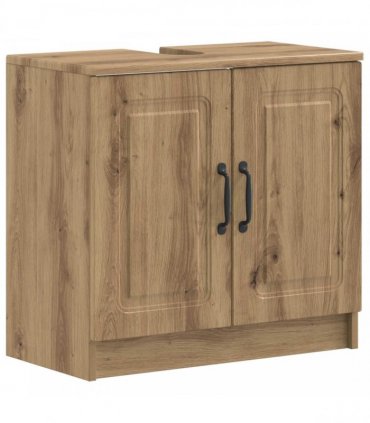 vidaXL 3 Piece Bathroom Cabinet Set UTRECHT 3 pcs Artisan Oak