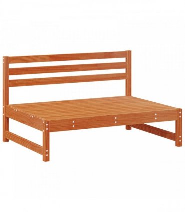 vidaXL Garden Lounge Set 6 pcs Wax Brown Solid Pine Wood