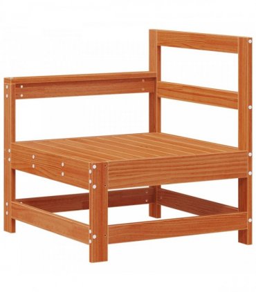 vidaXL Garden Lounge Set 6 pcs Wax Brown Solid Pine Wood