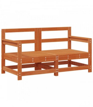 vidaXL Garden Lounge Set 6 pcs Wax Brown Solid Pine Wood