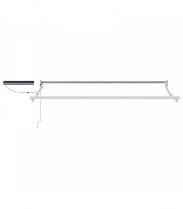 vidaXL Solar Electric Awning 3.5 x 2 m Beige 100% Polyester