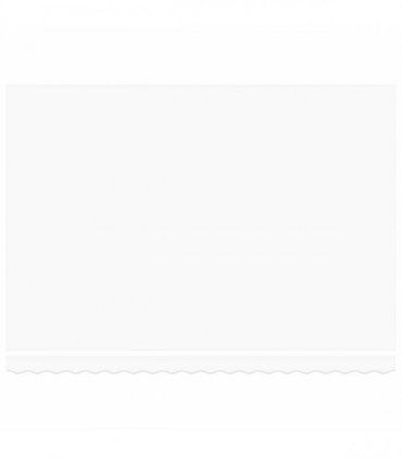vidaXL Manual Awning 5 x 3.5 m White 100% Polyester