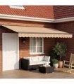vidaXL Solar Electric Awning 5 x 3.5 m