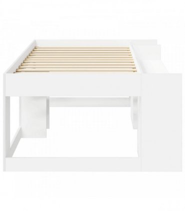 vidaXL Kids'Bed Frame White 100 x 200 cm Engineered Wood