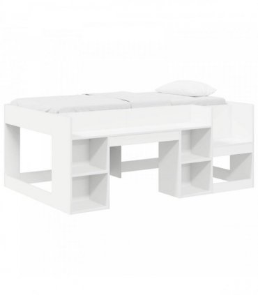 vidaXL Kids'Bed Frame White 80 x 160 cm Engineered Wood
