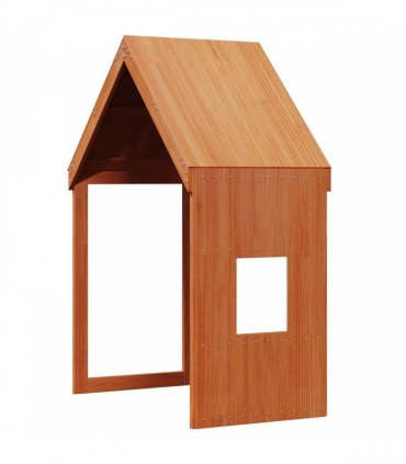 vidaXL Loft Bed Frame Wax Brown 90 x 190 cm Solid Pine Wood