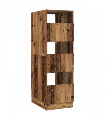 vidaXL Laundry Cabinet Old Wood 50 x 68 x 162 cm Engineered wood