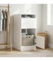 vidaXL Laundry Cabinet White 50 x 68 x 102 cm Engineered wood