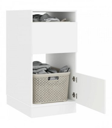 vidaXL Laundry Cabinet White 50 x 68 x 102 cm Engineered wood