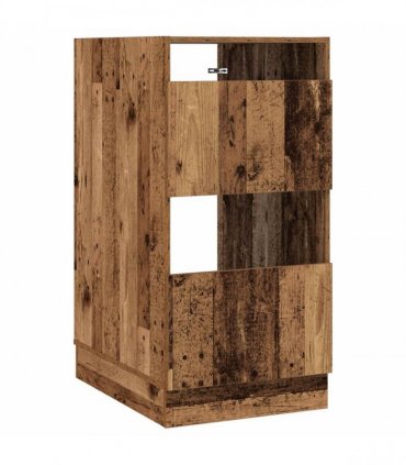 vidaXL Laundry Cabinet Old Wood 50 x 68 x 102 cm Engineered wood