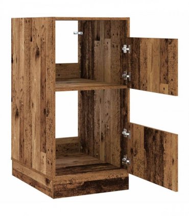 vidaXL Laundry Cabinet Old Wood 50 x 68 x 102 cm Engineered wood
