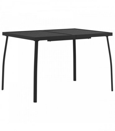 vidaXL Outdoor Furniture Set 5 pcs Anthracite Iron and Steel